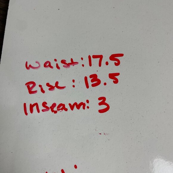 Wild Fable Women's 14 High Rise Cut Off Shorts Button Fly Summer Plus Size Denim - Picture 8 of 9